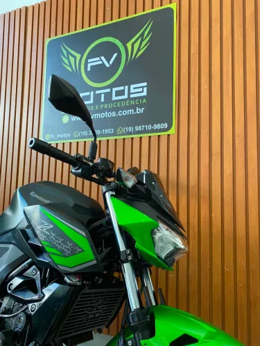 KAWASAKI Z400 VERDE 2021 - IMPECÁVEL