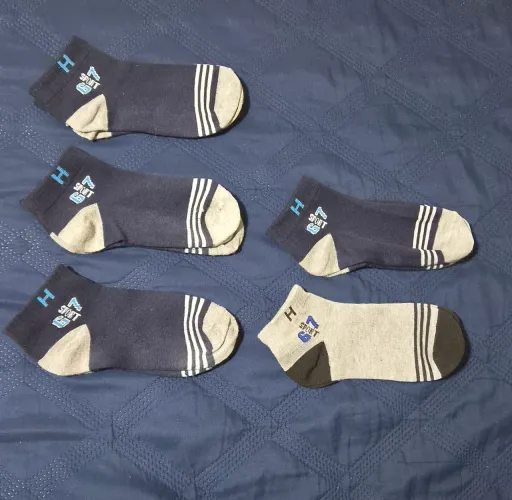 Kit 5 meias - 67 Sports (novas) 