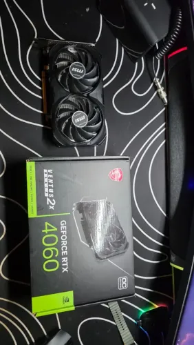 Placa vídeo RTX 4060 Ventus Black