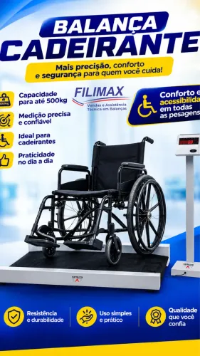 Balança cadeirante 500kg