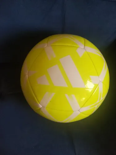 Bola Adidas Starlancer - Verde Neon e Branco