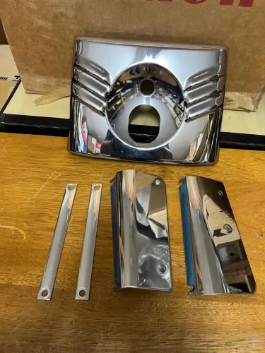 Carenagem moldura do farol completo Harley Davidson Fat Boy 2009-2013