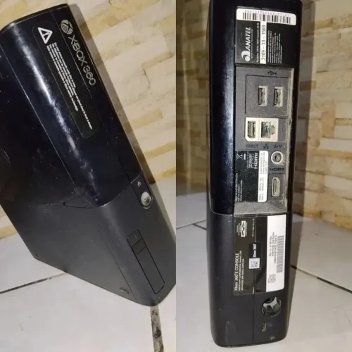 VENDO XBOX 360 SUPER SLIM USADO 4GB URGENTEMENTE !!!