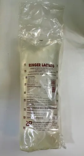 Soro Ringer Lactato 1 L (R$15/cada)