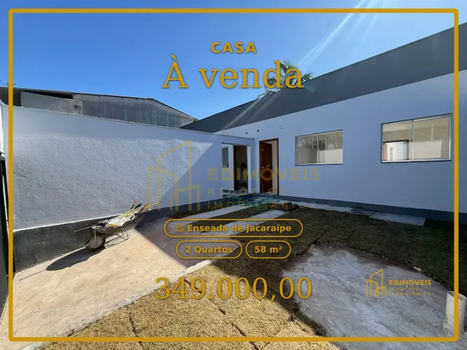 Casa com Quintal em Enseada de Jacaraípe Oportunidade Perto da Praia