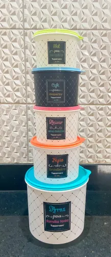 Kit de Mantimentos Tupperware Linha Bistrô - NOVO