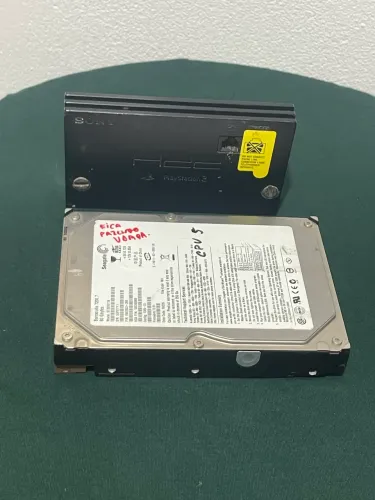 Network Adaptor Original PS2 Fat (SCPH-10281) + Disco Rígido HDD Seagate 80GB IDE