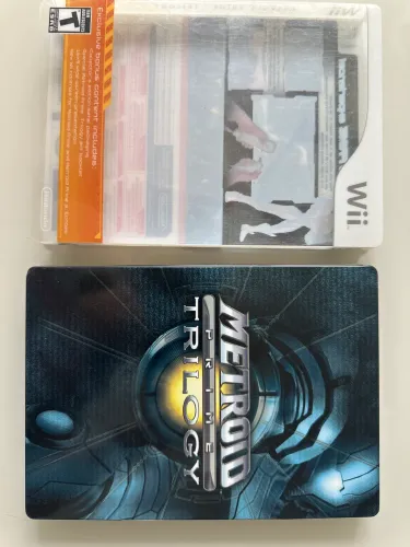 Metroid Prime Trilogy intacto colecionador