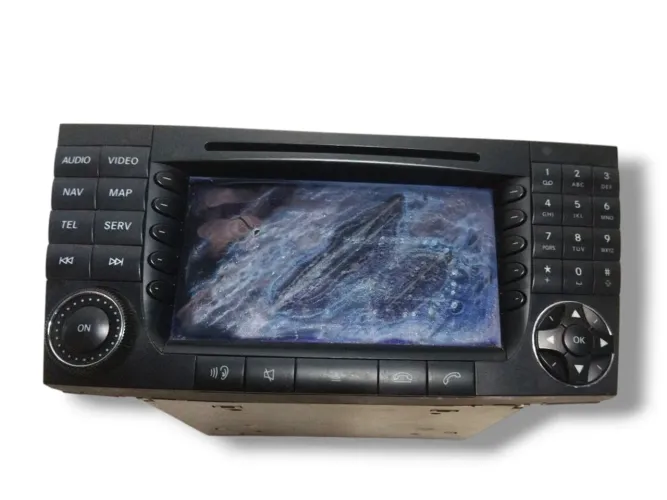 Multimídia Original Mercedes Cls500 2005 2006 A *1 Preto