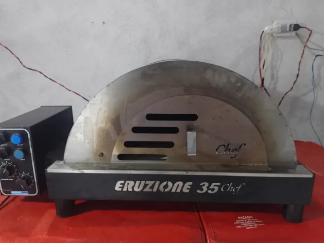 Forno industrial inglu para pizza