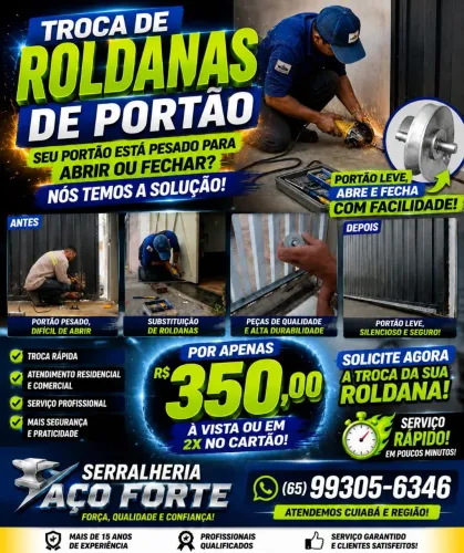 Rondanas de portão 