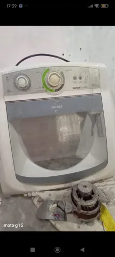 Vendo tampa da lavadora Consul 11,5 e motor