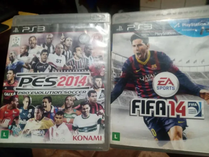 Pes 2014 é Fifa 14