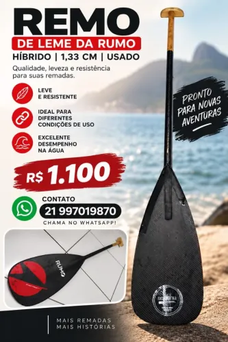 Vendo remo de leme usado