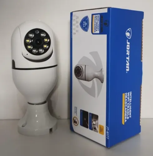 CAMERA LAMPADA WIFI - FAÇO ENTREGA