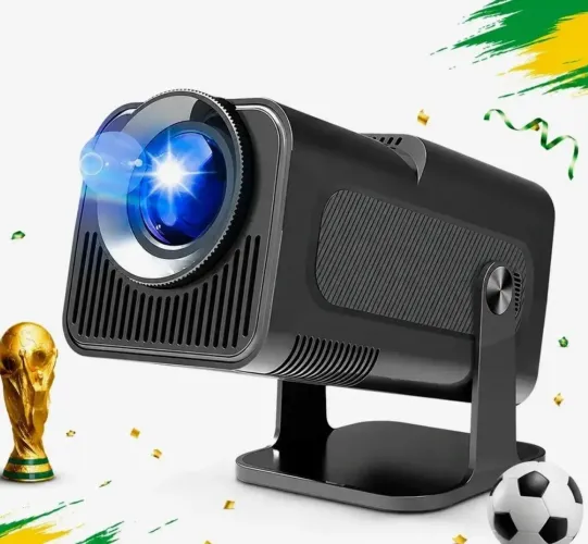 Projetor HY320 4k c/ Android (YouTube, Netflix...) - Não é o Mini