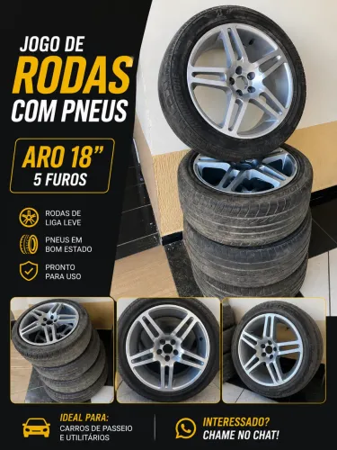 Aro 18 5 furos