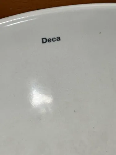 Cuba de Apoio Redonda Deca 40cm (Com Válvula)