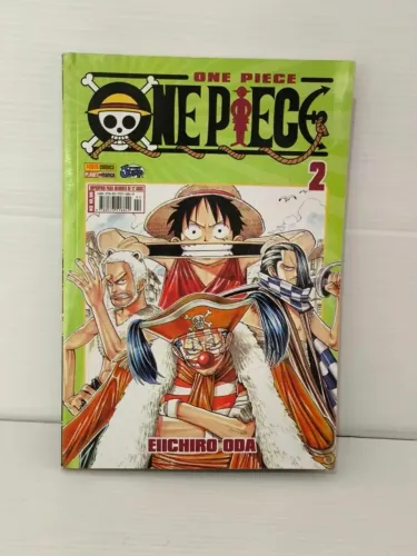 Mangá One Piece - Volume 2 (antigo), oficial Panini 2012