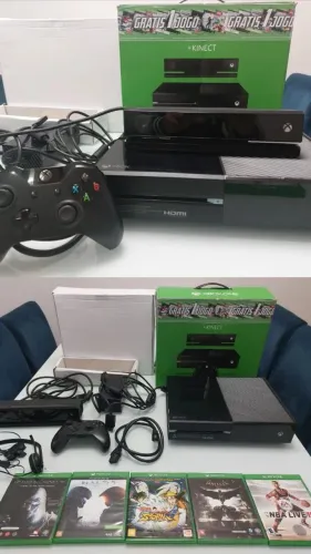 XBOX ONE COM KIT COMPLETO