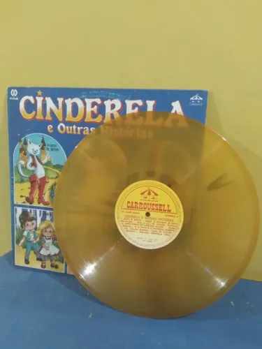 Vinil Infantil Cinderela e Outras Histórias