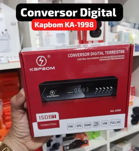 Conversor Digital Kapbom Central Multimídia