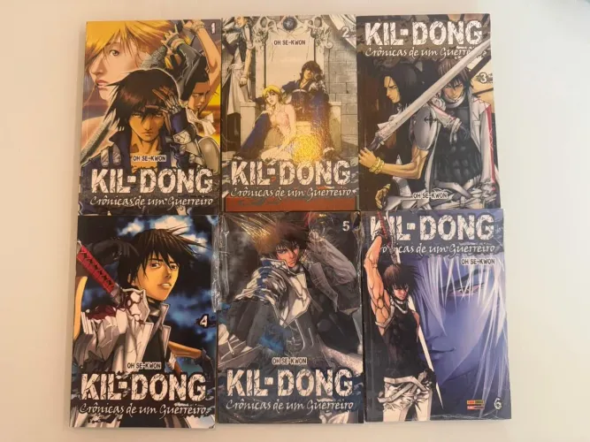 Manhwa Kil-dong Crônicas de um guerreiro - completo - 1 ao 6
