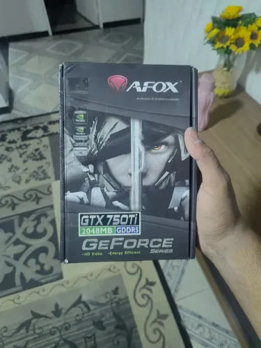 Kit placa de video gtx 750 ti 2gb+ mousepad novo + gabinete tgt novo