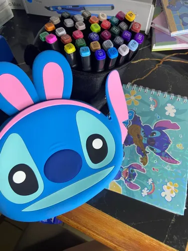 Kit Bolsa Canetinha e Caderno
