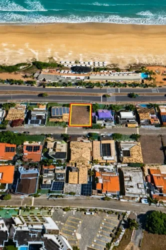 [AF] - ÚLTIMO LOTE VISTA-MAR com 300m² em CONDOMÍNIO FECHADO na Praia de Cotovelo