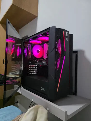Pc Gamer Novo RX 7600 + Ryzen 7 5700X + 16GB + Nvme (NÃO ACEITO TROCAS)