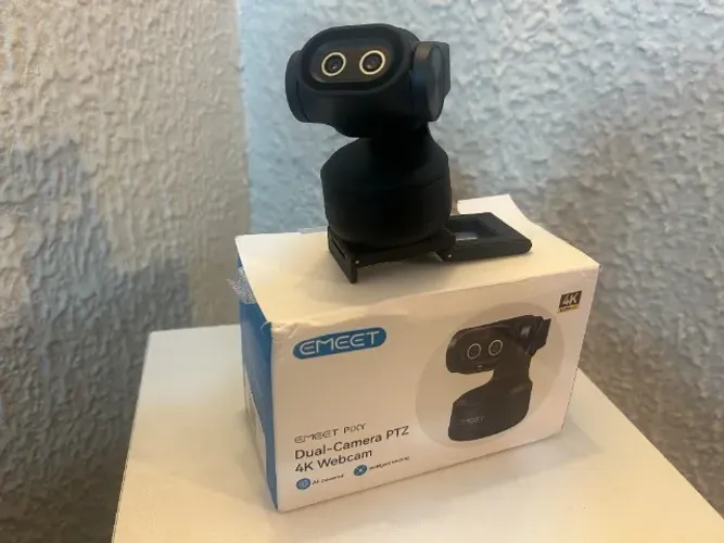 WebCam EMEET PIXY 4K com IA