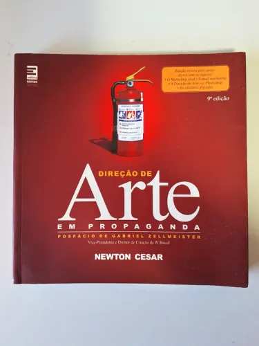 Direção de Arte em Propaganda Newton Cesar 9ª Edição Livro Senac