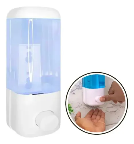 dispenser suporte multiuso sabonete líquido sabão álcool gel 500ml hm-146