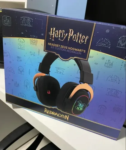 Fone de ouvido Redragon | Edição Harry Potter (Novo)