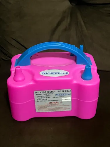 Inflador elétrico de bexiga