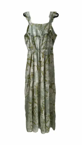Vestido verde regata