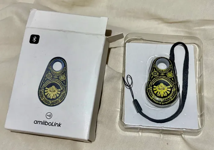 Amiibolink - Chaveiro Tag Bluetooth / NFC Universal Amiibo - Todos os Amiibo em 1 Tag