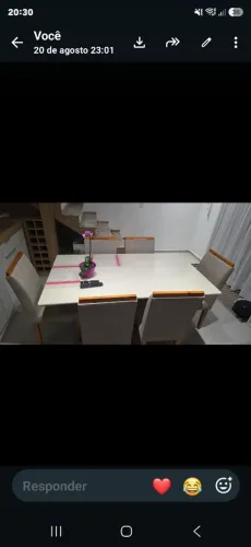 Mesa de jantar 6 cadeiras