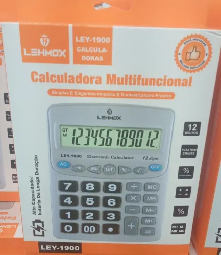 Calculadora multifuncional produto novo 