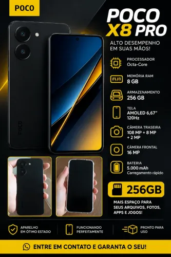 Celular xiome poco x8 pro