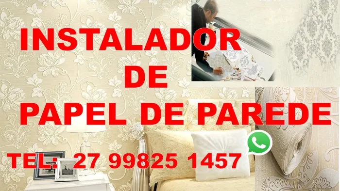 INSTALADOR DE PAPEL DE PAREDE E A ADESIVOS