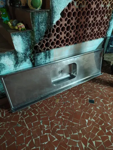 Pia completa de inox