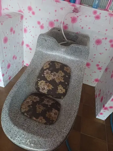 Lavabo de cabelo retro