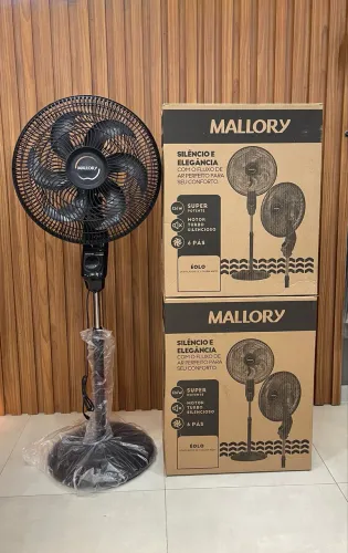 VENTILADOR MALLORY 40 CM DE COLUNA ?