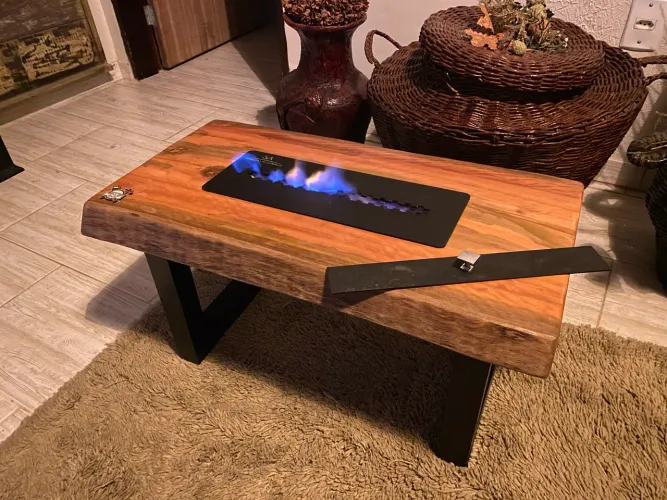 Mesinhas centro e lareiras ecológicas