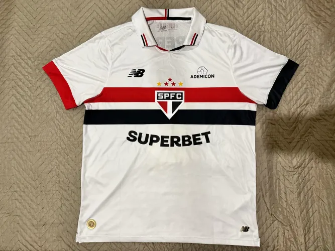 Camisa São Paulo FC 2024 - New Balance (Versão Jogador)