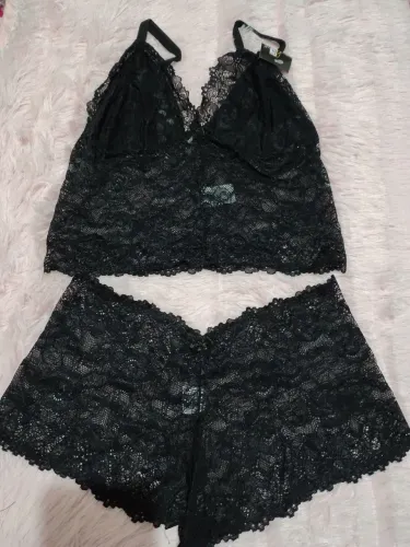 Conjunto de lingerie sem bojo Tam G
