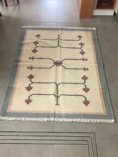 Tapete Estilo Kilim 1,80 x 1,40 m - Decorativo