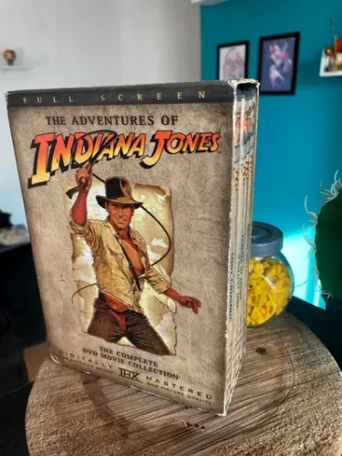  Dvd Box As Aventuras De Indiana Jones A Coleção Completa